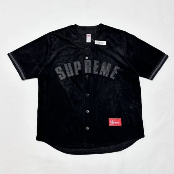 SPRM Jersey Button-Up Velour Logo
