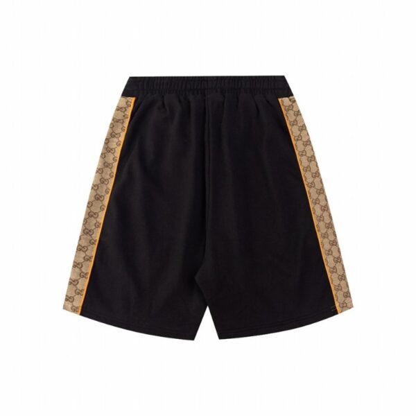 GG Shorts Monogram Stripe Black