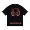 BLNCG T-shirt BB Gothic Print Black