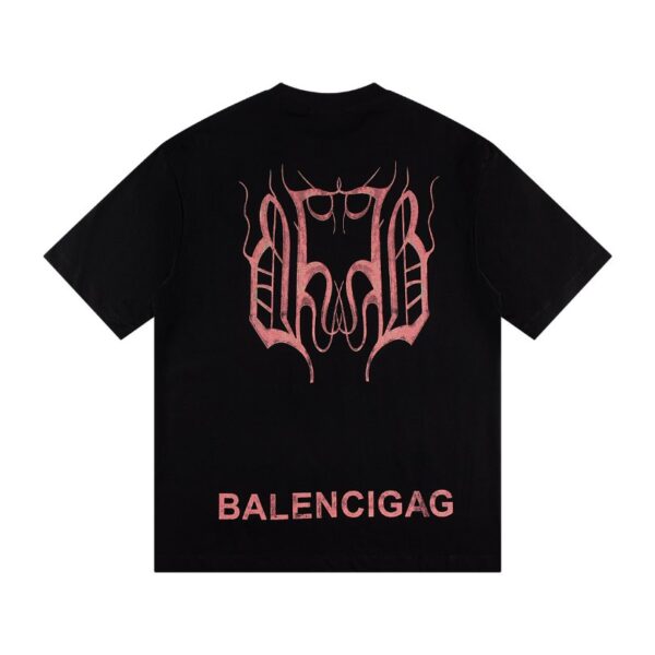 BLNCG T-shirt BB Gothic Print Black