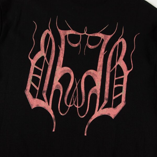 BLNCG T-shirt BB Gothic Print Black