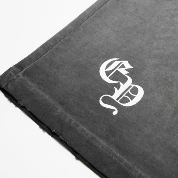 CHRM HRTS T-shirt Distressed Horseshoe Grey Logo