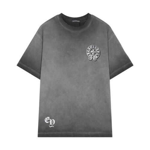 CHRM HRTS T-shirt Distressed Horseshoe Grey Logo