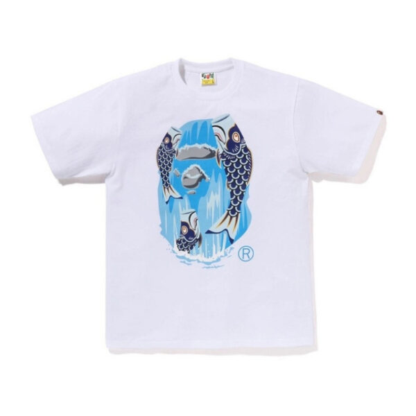 BP T-shirt Koi Fish White Graphic