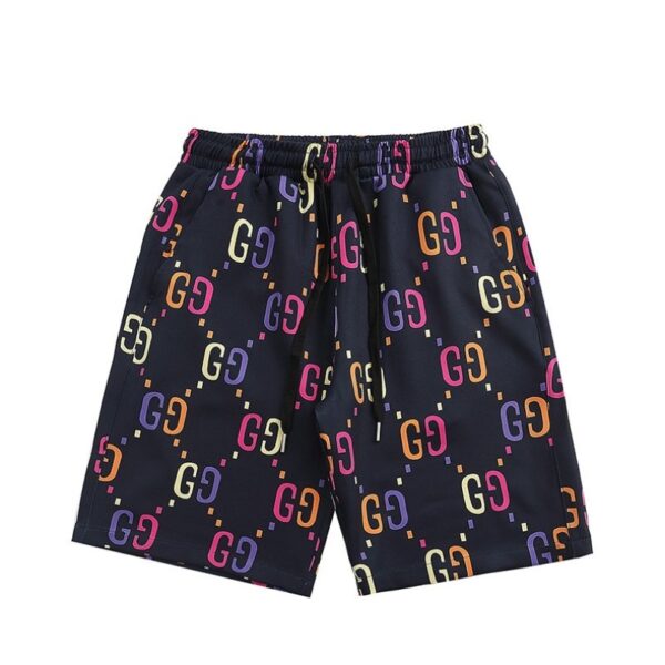 GG Shorts Multicolor Black Casual