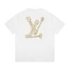 LV T-shirt Rope Logo White