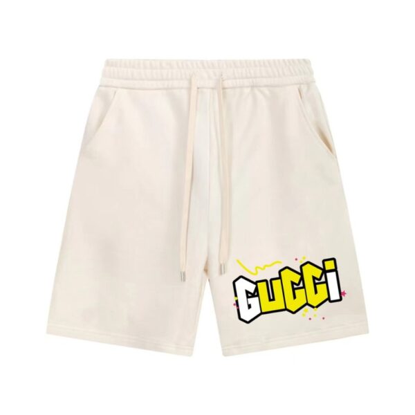 GG Shorts Logo White