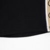 GG Shorts Monogram Trim Black
