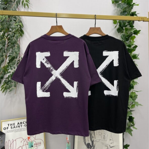 OFF-WHT T-shirt Arrows Logo Graphic