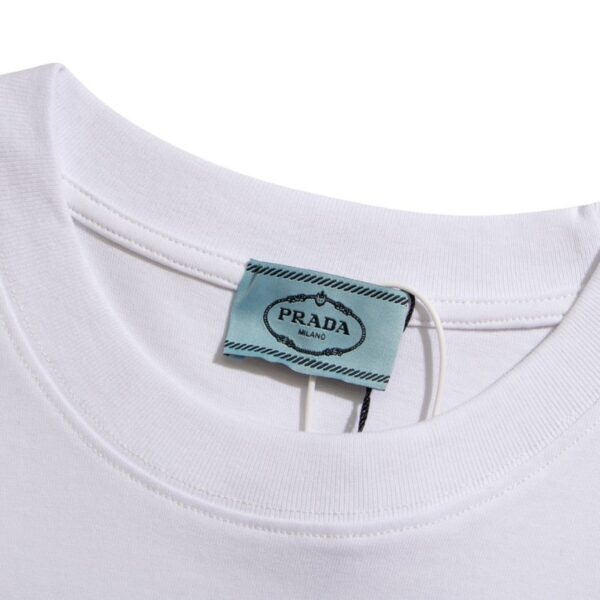 PRD T-shirt Milano White Graphic Logo
