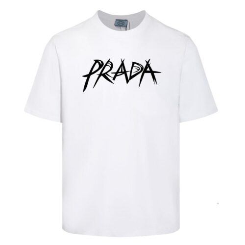 PRD T-shirt Milano White Graphic Logo