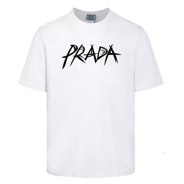 PRD T-shirt Milano White Graphic Logo