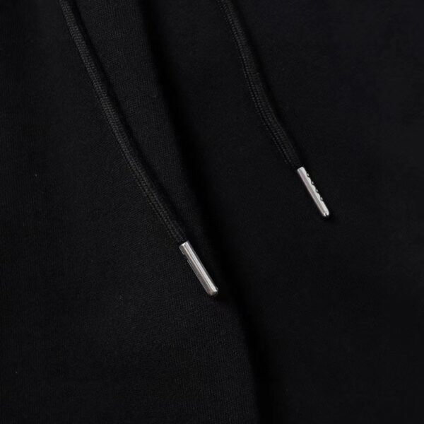 GG Shorts Black Logo Print