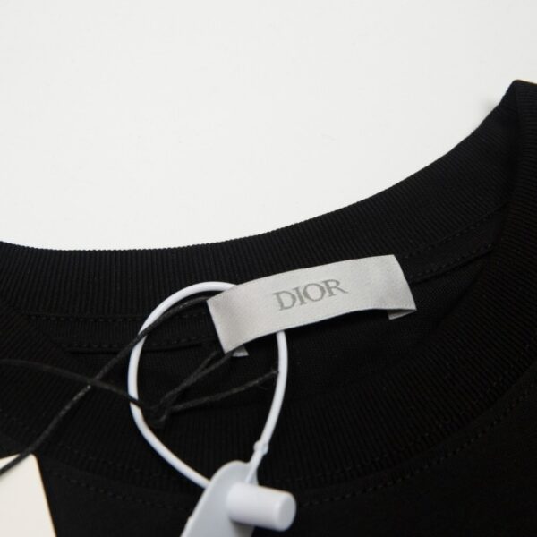 CD T-shirt Embossed Monogram Navy