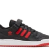 FORUM LOW ‘BLACK VIVID RED’