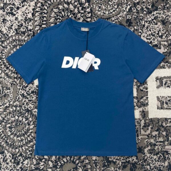 CD T-shirt Logo Blue