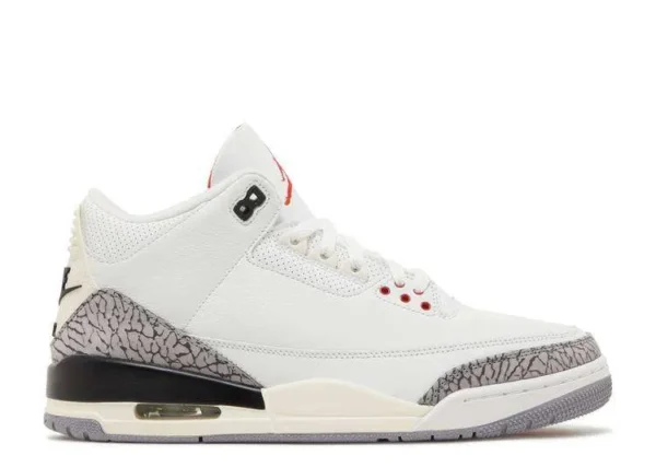 JORDAN RETRO 3 ‘WHITE CEMENT REIMAGINED’