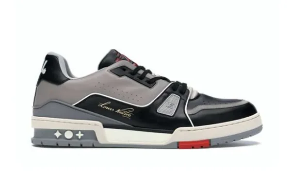 LV Trainer Sneaker Black Grey