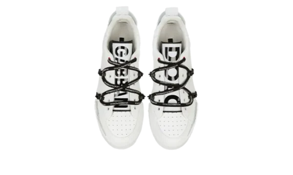 Portofino sneakers in calfskin and patent leather White