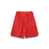 BP Shorts Busy Works Striped Trim Red