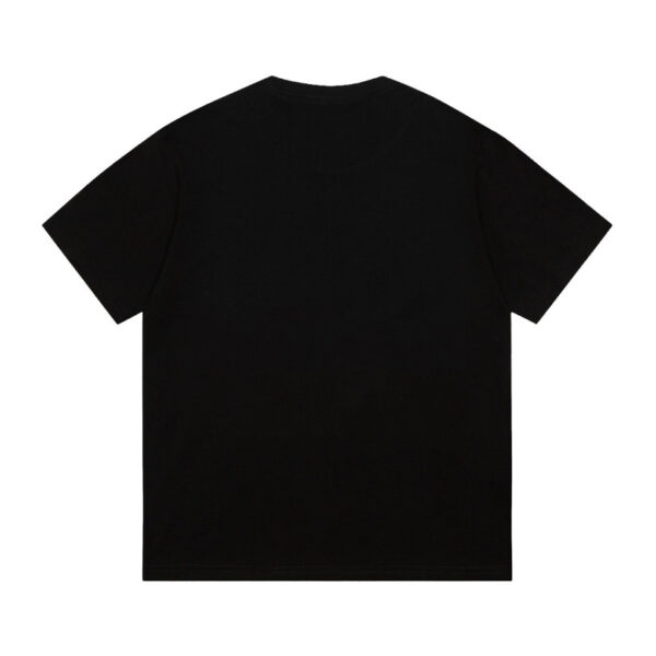 CD T-shirt Black Graphic Logo Couture