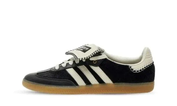 Samba Pony Tonal Low x Wales Bonner ‘Core Black’