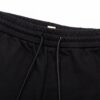 GG Shorts Black Monogram Side-Pocket