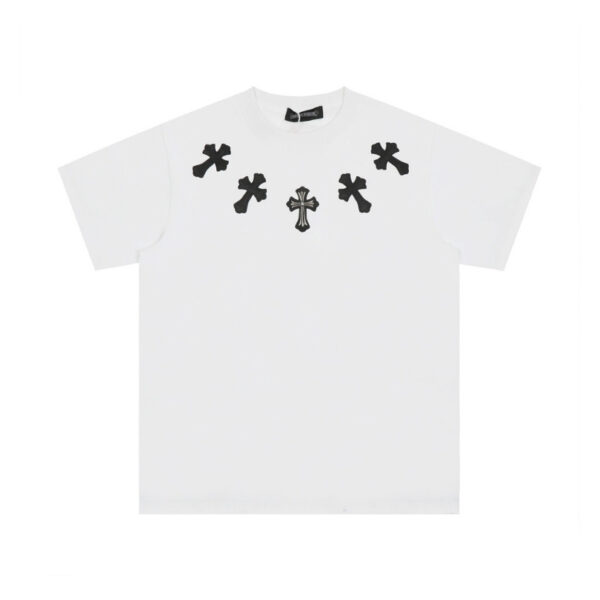 CHRM HRTS T-shirt Cross White