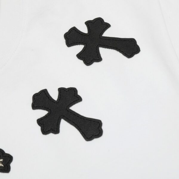 CHRM HRTS T-shirt Cross White