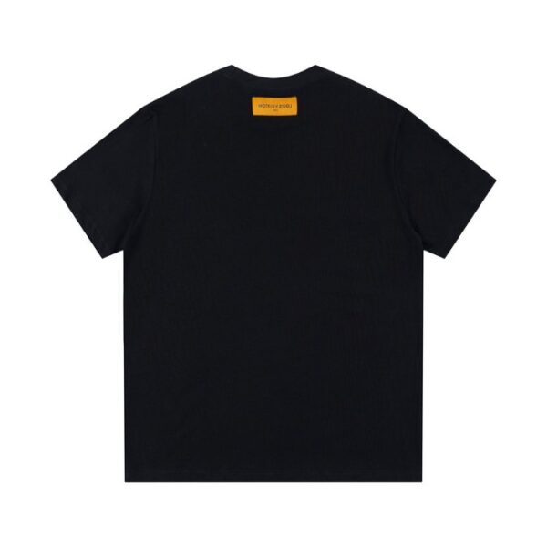 LV T-shirt Black Graphic Logo