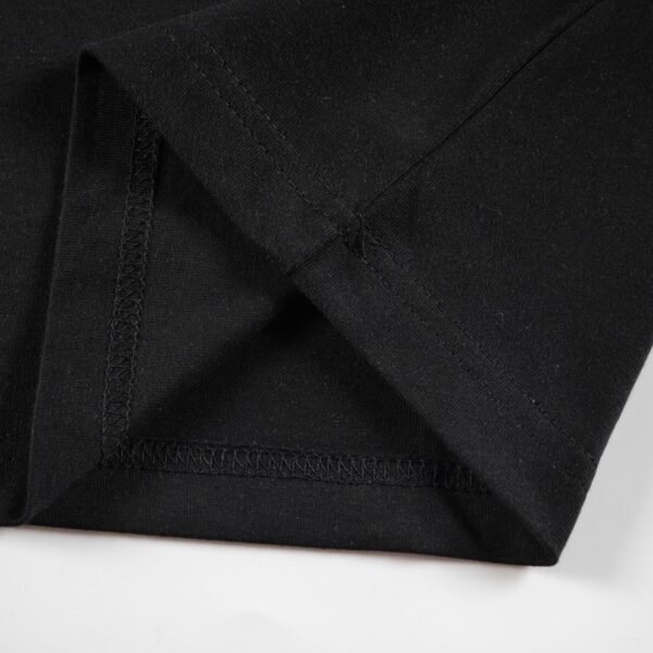 LV T-shirt Blue Graffiti Black Logo