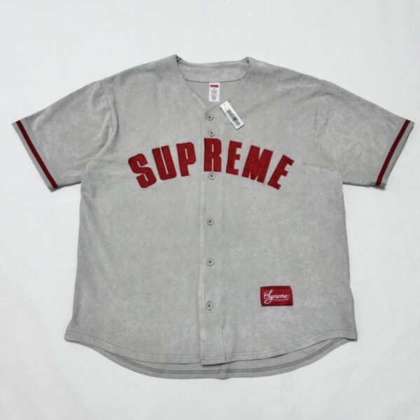 SPRM Jersey Button-Up Mesh Logo Embroidery