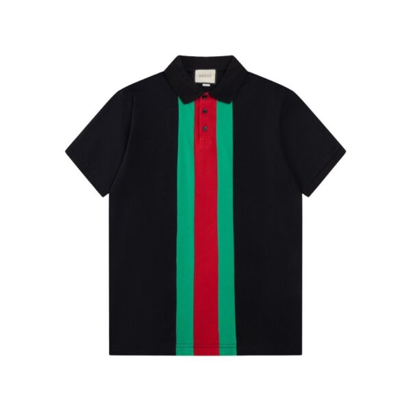GG Polo Vertical Stripe Logo