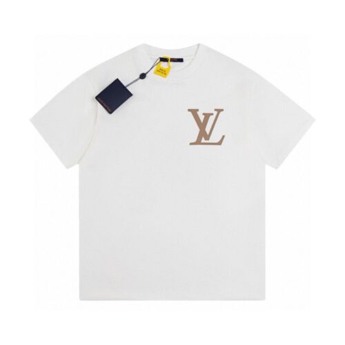 LV T-Shirt Monogram Logo White