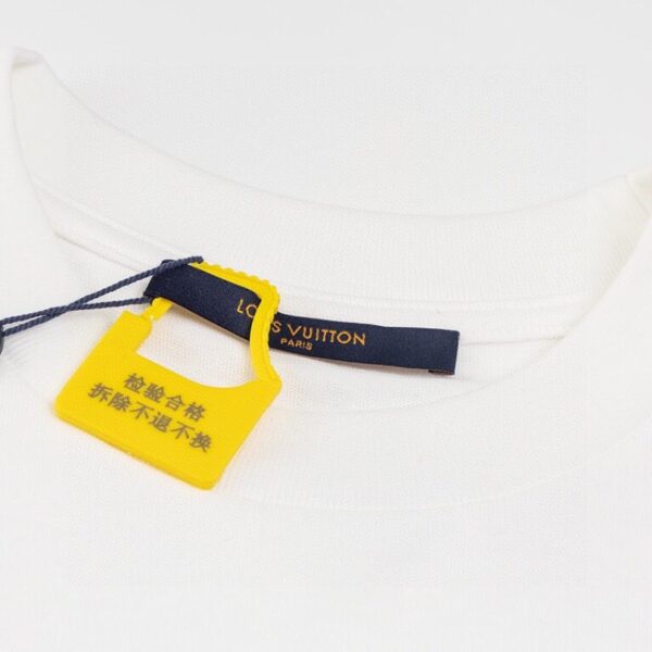 LV T-Shirt Monogram Logo White