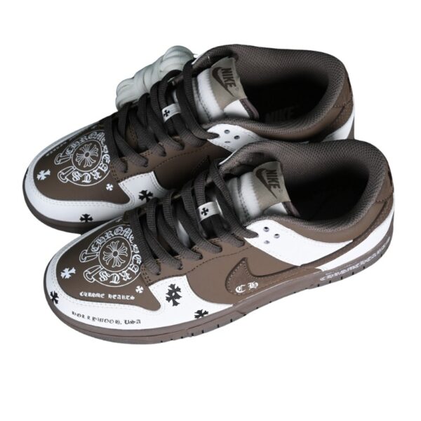 NK Dunk Low Chrome Hearts Custom